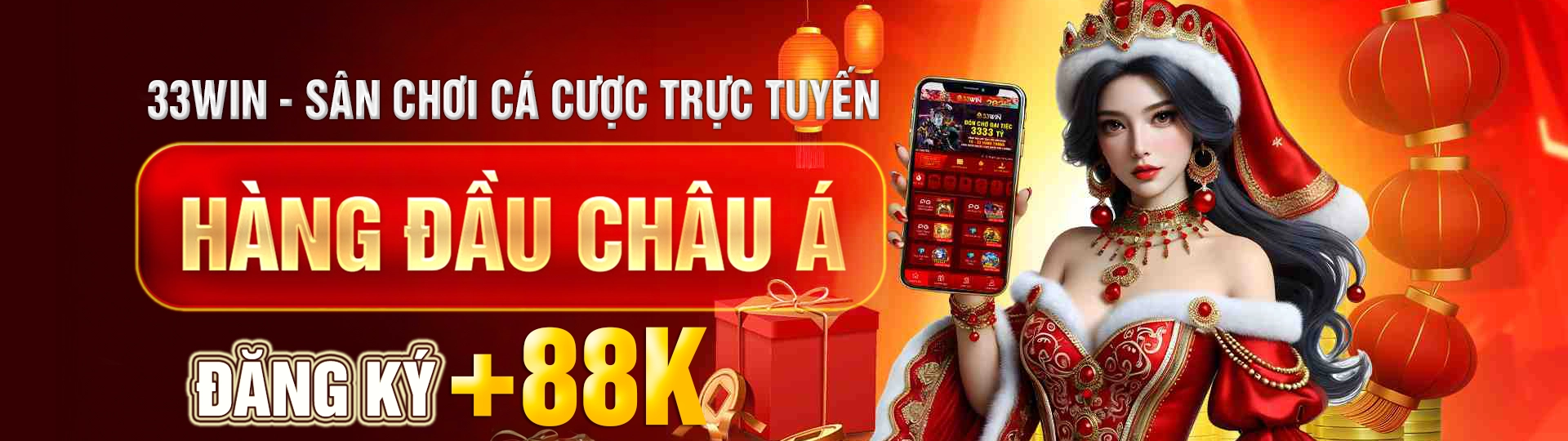 Banner khuyến mãi 33win