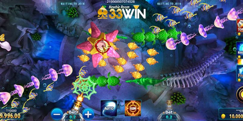 Chế độ bắn cá Mega 33Win chính xác