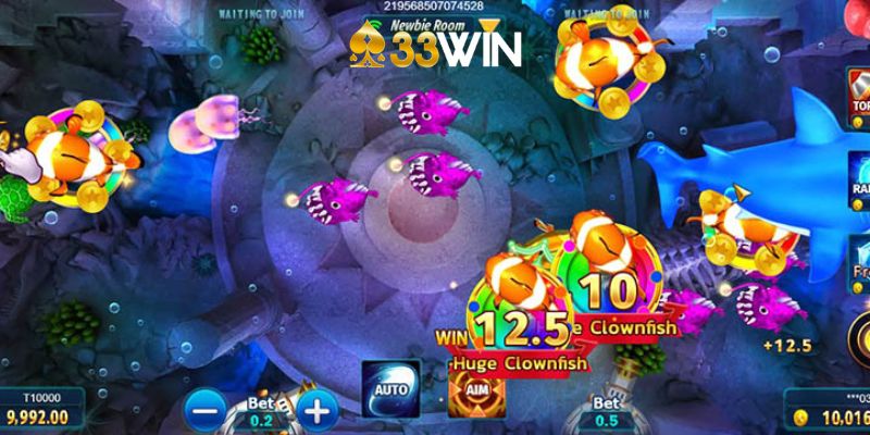 Giới thiệu trò chơi bắn cá Mega tại 33Win