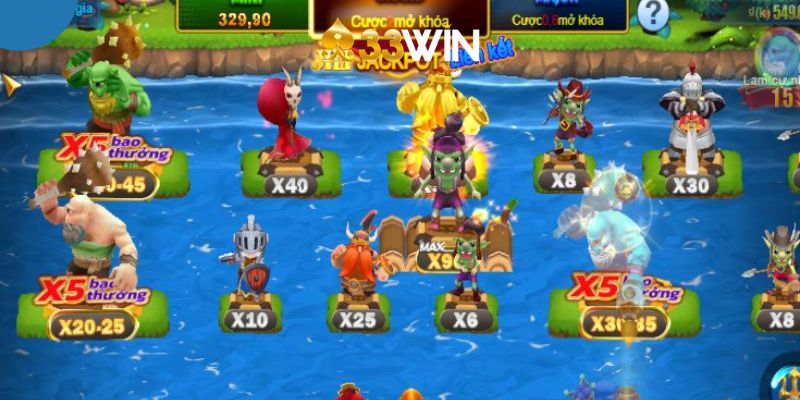 Tính năng game Bom Legend tại 33Win
