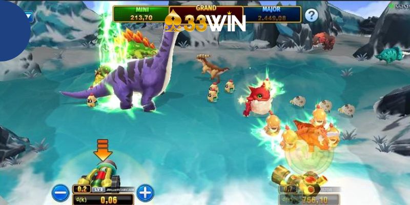 Quy tắc trò chơi Khủng Long Tycoon 33Win