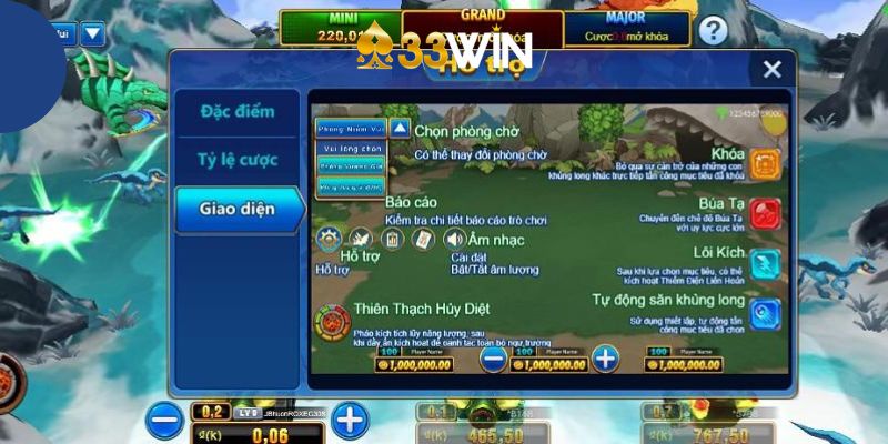 Thông tin về game Khủng Long Tycoon 33Win