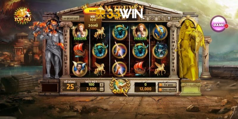 Nổ hũ Sấm Truyền 33win là trò chơi được yêu thích nhất nhì tai 33Win