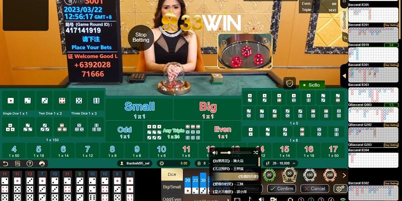 Các Lưu Ý Khi Chơi Tài Xỉu 33Win